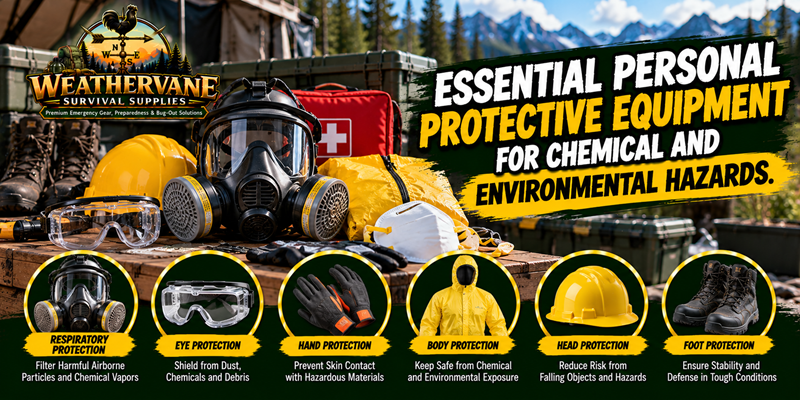 Essential Personal Protective Equipment for Chemical and Environmental Hazards