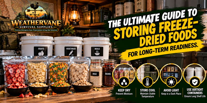 The Ultimate Guide to Storing Freeze-Dried Foods for Long-Term Readiness